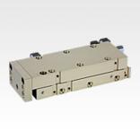 Linear modules pneumatic with rail guide