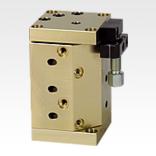 Lifting units pneumatic with rail guide
