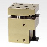 Lifting units, pneumatic with round guide, wide version
