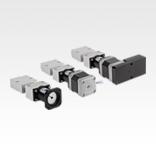 Positioning stages short with coaxial electric drive