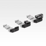 Positioning stages long with lateral electric drive