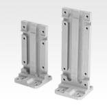 Mounting plates vertical