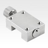 Clamping elements for miniature profile guide rails