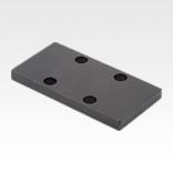 Adapter plates for clamping elements