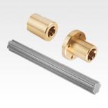 Splined shafts and splined hubs