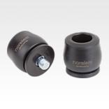 Profile dampers axial damping