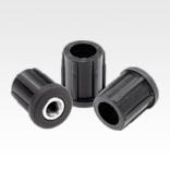 Tube inserts roundwith tapped bush