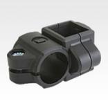 Tube clamps cross, plastic