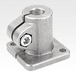Tube clamps base, aluminium
