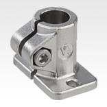 Tube clamps base, stainless steel