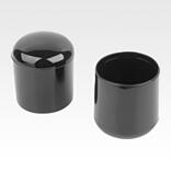 Protective caps, plastic for round tubes