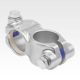 Linear actuator connector clamps, stainless steel cross