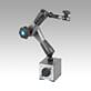 3D dial gauge stand, high-strength micro-precise with mechanical and progressive clamping, Form A