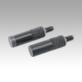 Probe inserts with flat face