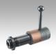 Centre sleeves spring mounted with retraction cam