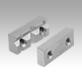 Stainless steel jaw plates for precision vices