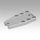 Mounting plates aluminium for precision vices