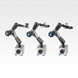 3D dial gauge stand, high-strength micro-precise with mechanical and progressive clamping