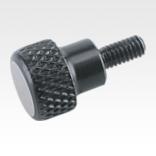 Probe inserts with enlarged flat face