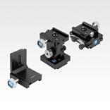 Quick-action clamp, aluminium 
with angle element