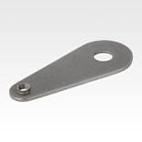 Mounting plate stainless steel 
for columns for spring fingers