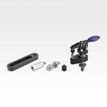 Fixation for co-ordinate measuring machines, column principle