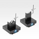 V-blocks, aluminium 
with spring finger