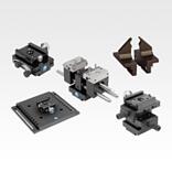Clamping component set 
for fixating for surface and contour measuring
