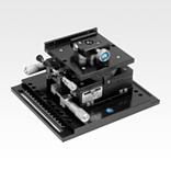 Positioning stage aluminium 
with quick-action clamp