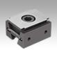 Wedge clamps, steel, Form A, smooth jaw faces