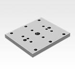 Baseplate for centric vice