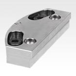 Jaw plates smooth for pendulum jaw 5-axis clamping system compact