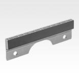 Jaw plates smooth carbide-coated