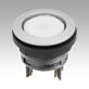 Push button, installation version, Ø 22.3 mm 
flat tag connection, compact