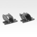 Connecting element, plastic for energy chains, inner height 12 mm