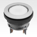 Push button, installation version, Ø 22.3 mm 
flat tag connection, compact