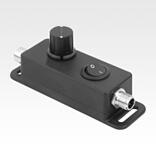 Dimmer operating unit 24V DC with M12 A-coded plug/socket