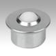 Ball transfer units with steel housing and plastic ball