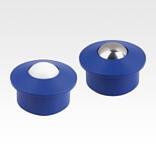 Ball transfer unit with plastic housing