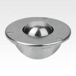 Ball transfer units with fastening holes, without housing