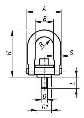 Hoist rings with Envirolox® coating