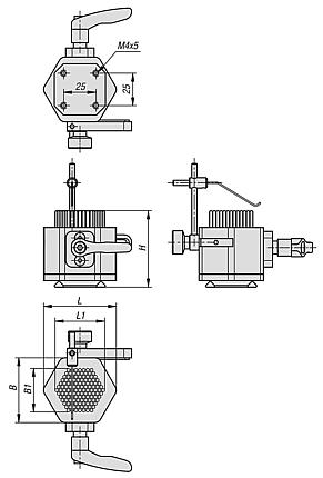 Needle support