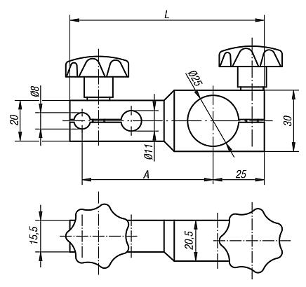 Dial gauge holders