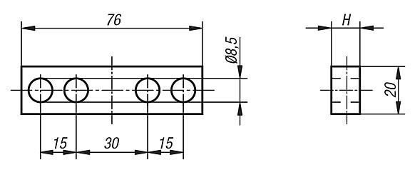 Spacers for prisms attachments