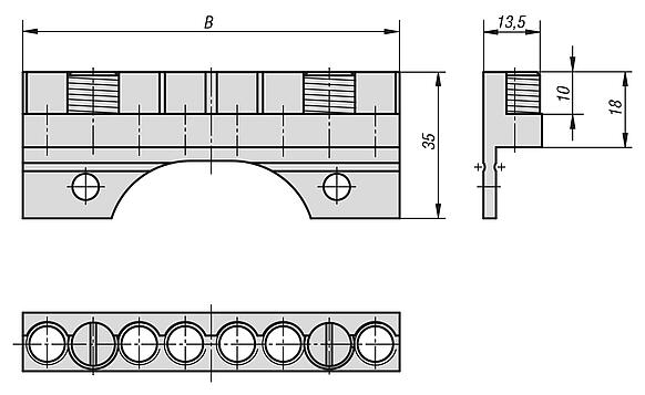 Cylinder clamping sets