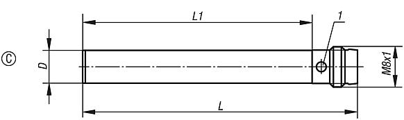 Inductive proximity switches, Form C, round housing with connector