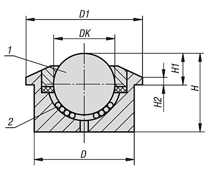 Ball transfer units heavy duty stainless steel