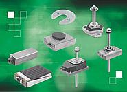 norelem offers a wide range of levelling wedges for secure and fast machine setup, and vibration dampers for quiet operation.