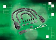 Chain clamps for complex workpieces