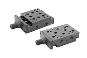 Dovetail slides with micrometer spindle and location holes